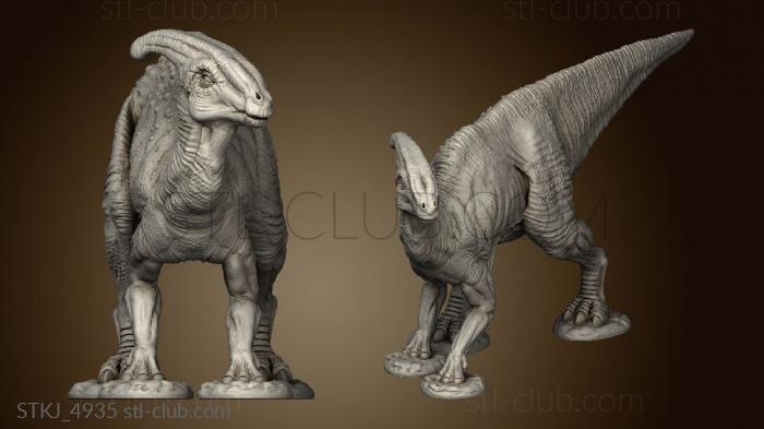 Parasaurolophus Pose