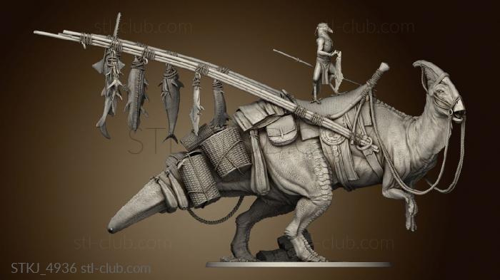 Parasaurolophus Stand Cuted