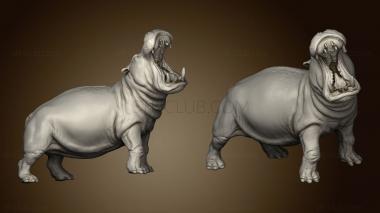 3D model potagriffmus hippo (STL)