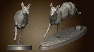 3D model pronghorn chase (STL)