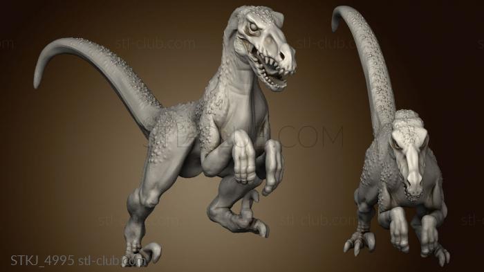 3D model pt Kairn Beast Whisperer Raptor (STL)