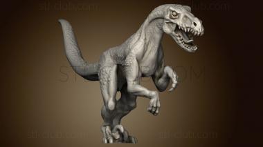 3D model pt Kairn Beast Whisperer Raptor (STL)