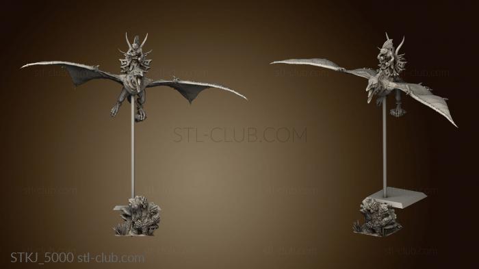 3D model pteranodon RIDERS (STL)