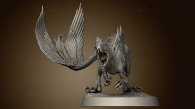 3D model Raptors Raptor Pose Base (STL)