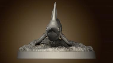 3D model God Aquatic Creatures Swordfish (STL)