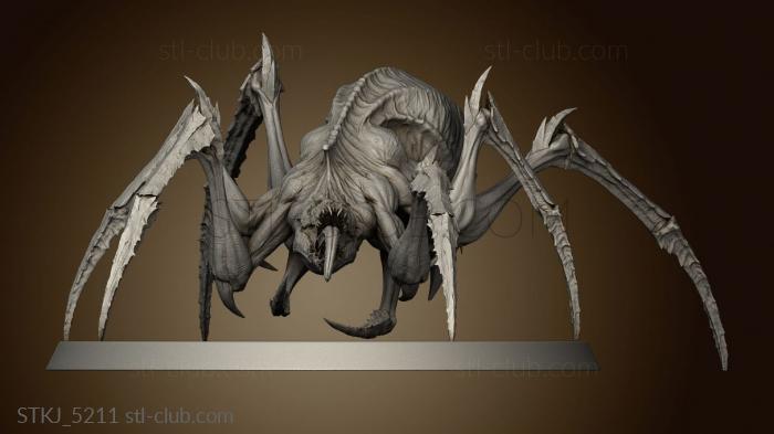 3D model Spider skin (STL)