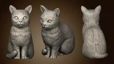 3D model Tabby Cat (STL)