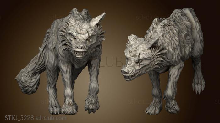 3D model Warg Alpha (STL)