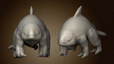 3D model The Mastiff unsaddled (STL)