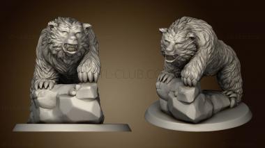 3D model The Wilderness Bears Bear (STL)