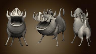 3D model timon pumba simba (STL)