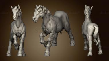 3D model Townsfolk Horse (STL)