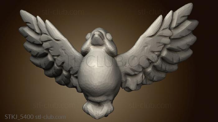 3D model Woodland Bird Small (STL)