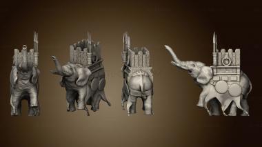 3D model War Elephant Sculpt (STL)