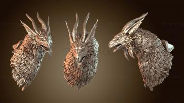 3D мадэль Аллард Мерсия Король Дракон (STL)