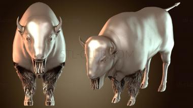 3D model Animals Bison (STL)