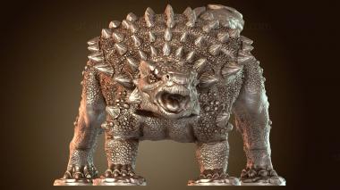 3D модель Анкилозавр Фанатик (STL)