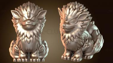 3D model Arcanine (STL)