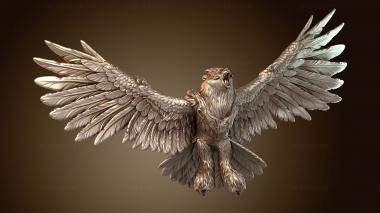 3D модель Бронированный Медведь Совы Доблестный Дубликат (STL)