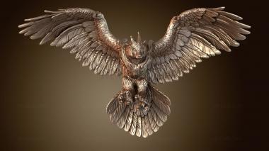 3D мадэль Бронированный Медведь Сова PB Броня Доблестный (STL)