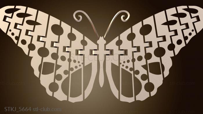 Статуэтки животных Артикулированная бабочка Ремикс