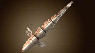 3D модель Артикуляционная Flexi Arowana (STL)