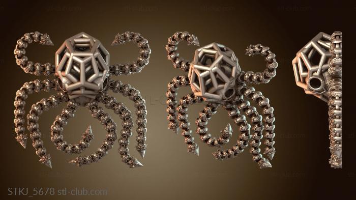 Статуэтки животных Сочлененный пустотный осьминог