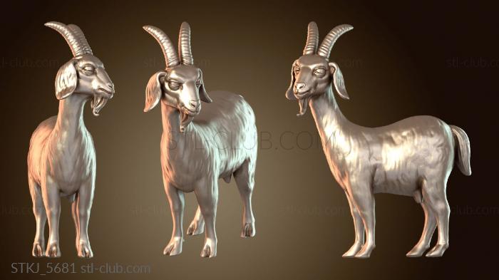 Статуэтки животных Артиллерийская коза