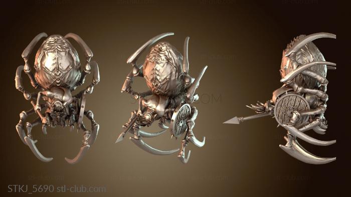 Статуэтки животных Австралийский паук-кавалерист-всадник Brave