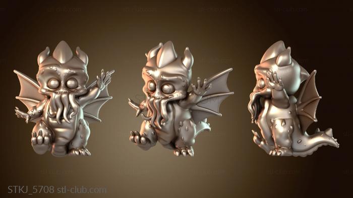 Статуэтки животных Малыш Ктулху