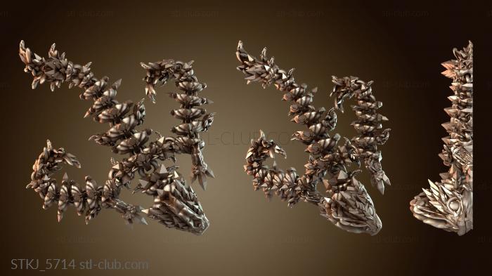 Статуэтки животных Детёныш медузы-дракона