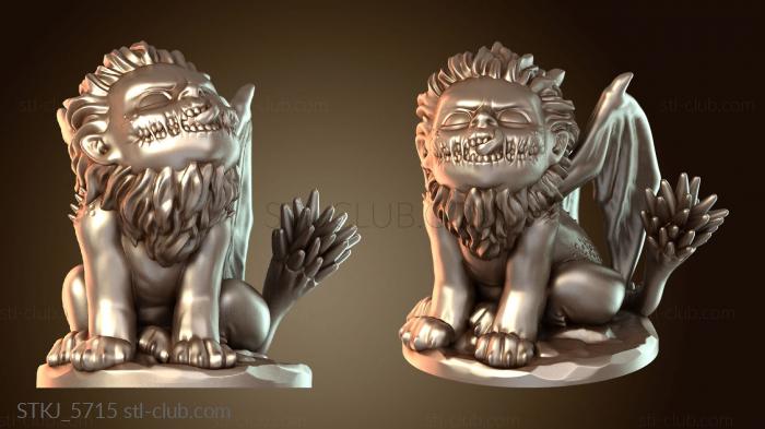 Статуэтки животных Детеныш мантикоры