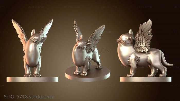 Статуэтки животных Малыши-монстры Грифон