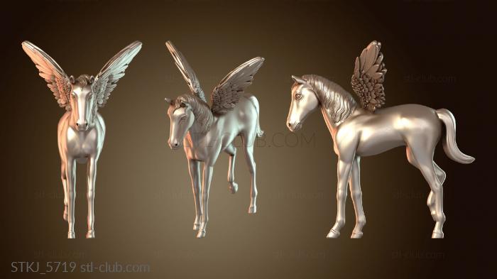 Статуэтки животных Малыши-монстры Пегас