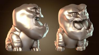 3D model Baby Rancor Chibi (STL)