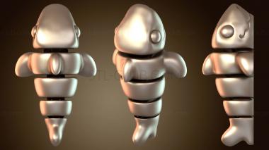 3D мадэль Акулёнок (STL)