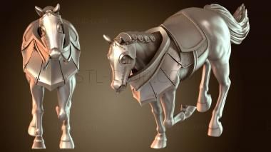 3D модель Лошадь Баразанская (STL)