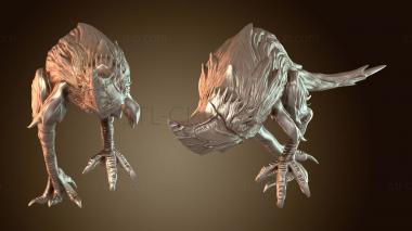 3D модель Бегун-клюв прыгает (STL)