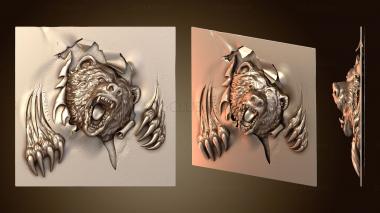 3D модель Медведь Дубликат (STL)