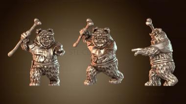 3D model Bear Bowmen (STL)