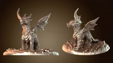 3D модель Beast Dog Casual (STL)