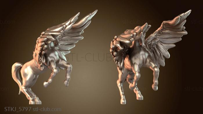 Статуэтки животных Действие Зверя Пегаса