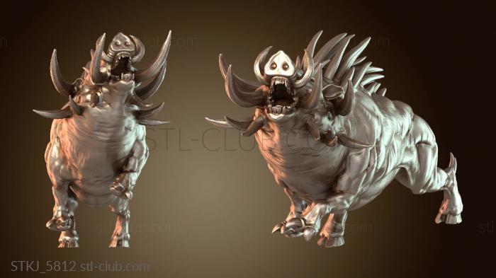 Статуэтки животных Зверолюди Свирепые Кабанчики