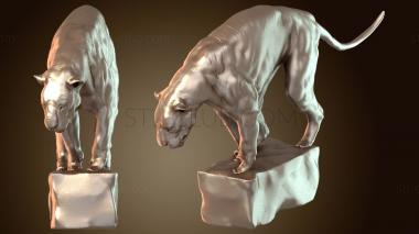 3D model Large Cat (STL)