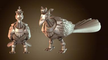 3D мадэль Пернатое существо (STL)