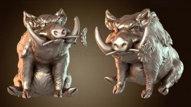3D мадэль Одаренный Кабан (STL)