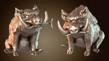3D model Boar Gifted Enhanced (STL)