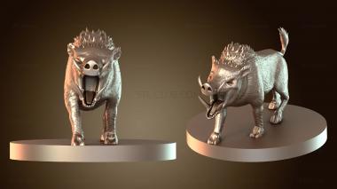 3D мадэль Кабана с предварительной поддержкой (STL)