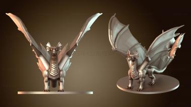 3D мадэль Латунный дракон (STL)