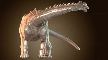 3D мадэль Оповещение о бронтозавре (STL)